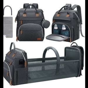 DERJUNSTAR Baby Diaper Bag Backpack